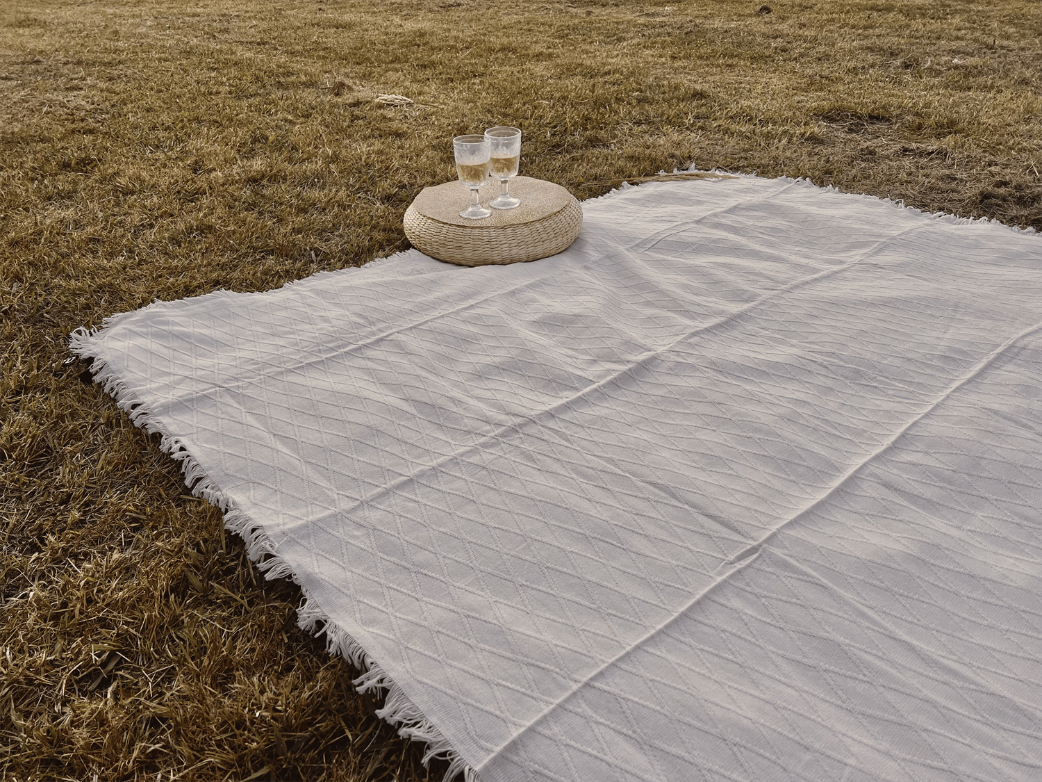 White picnic mat sale
