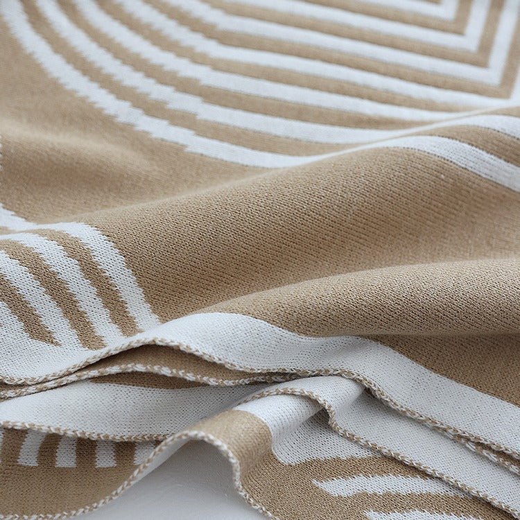 Nordic Geometric Blanket