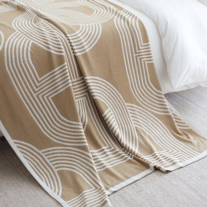 Nordic Geometric Blanket