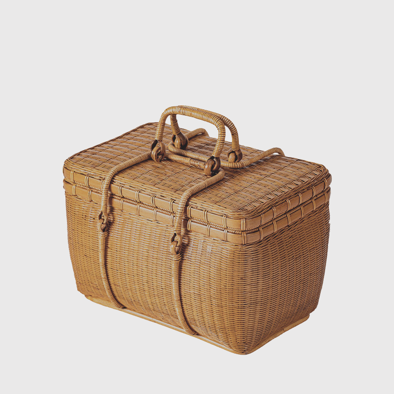 Oriental Aesthetics Picnic BasketPicnic BasketPicnic Basket