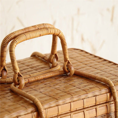 Oriental Aesthetics Picnic BasketPicnic BasketPicnic Basket