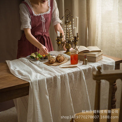 White French Table Cover